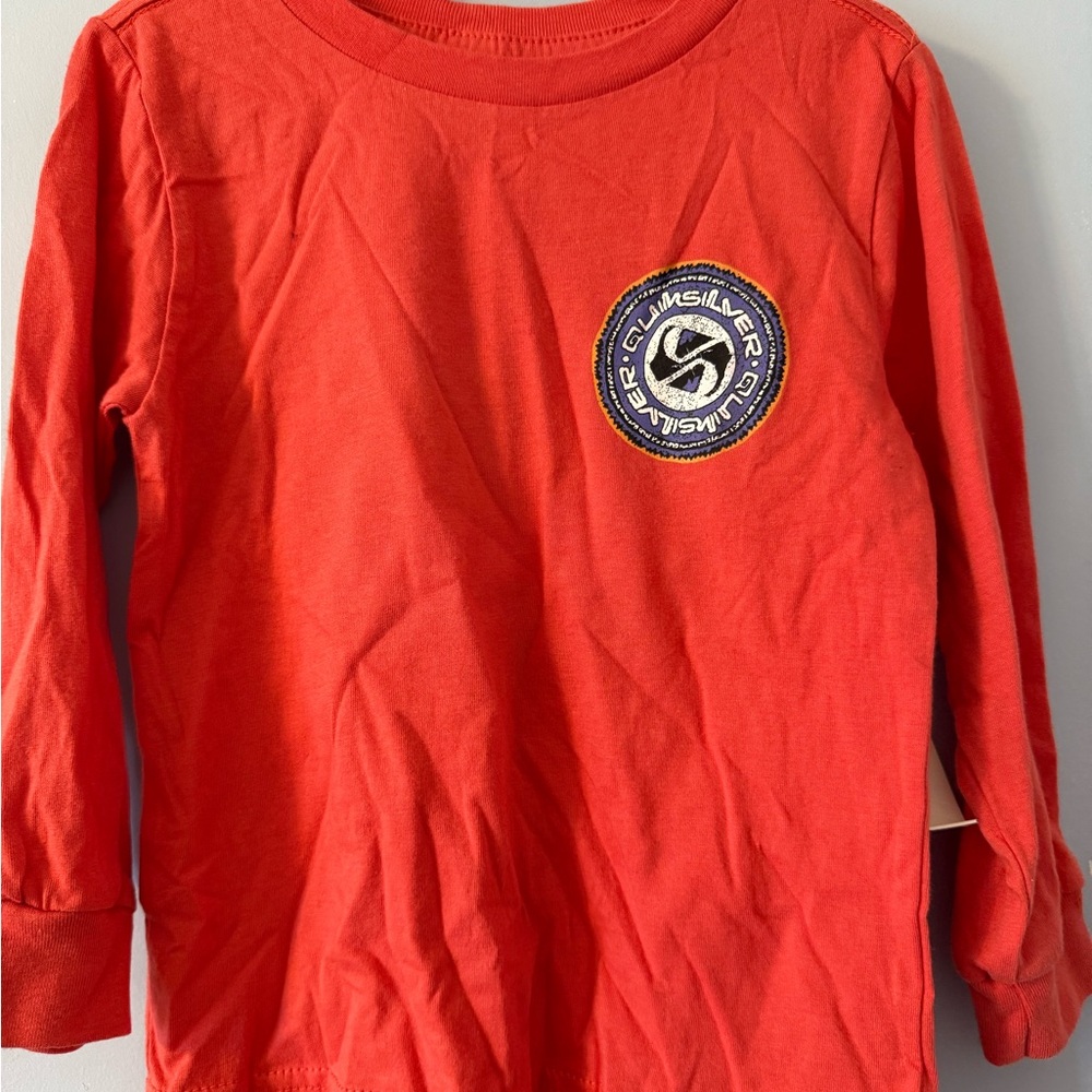 Quiksilver Kids orange Long Sleeve Shirt